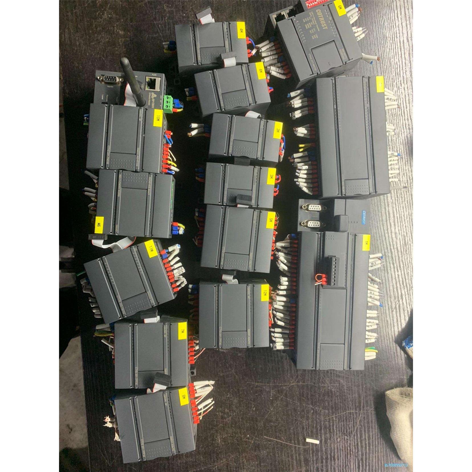 议价直拍不发：合信plc模块cotrust，口罩机拆机件，闲置基本无使