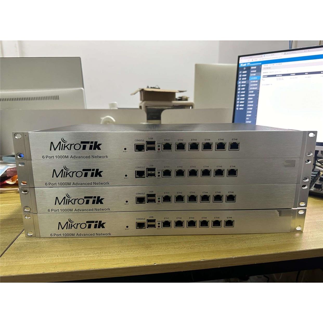 议价直拍不发：（议价）MikroTik Ros软路由 1拖150 搭建好中文界