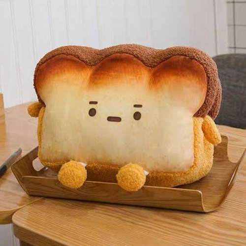 卡通可爱面包手捂暖宝套袋