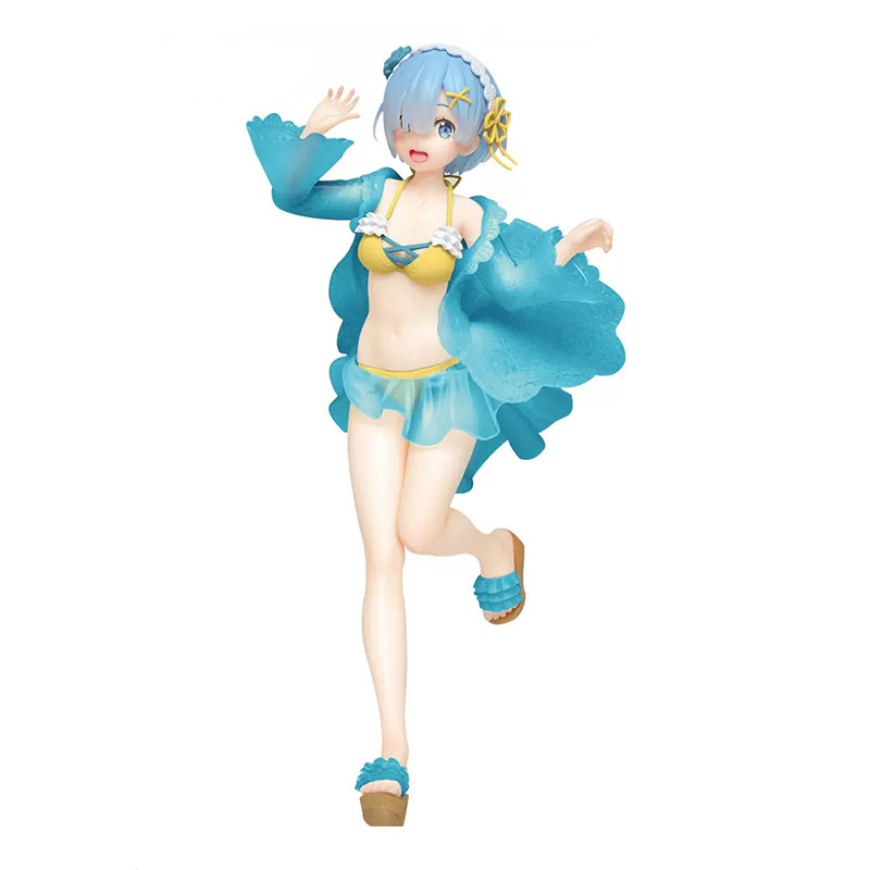 日版正版 taito 蕾姆 荷叶泳装 从零开始的异世界 手办 雷姆景品