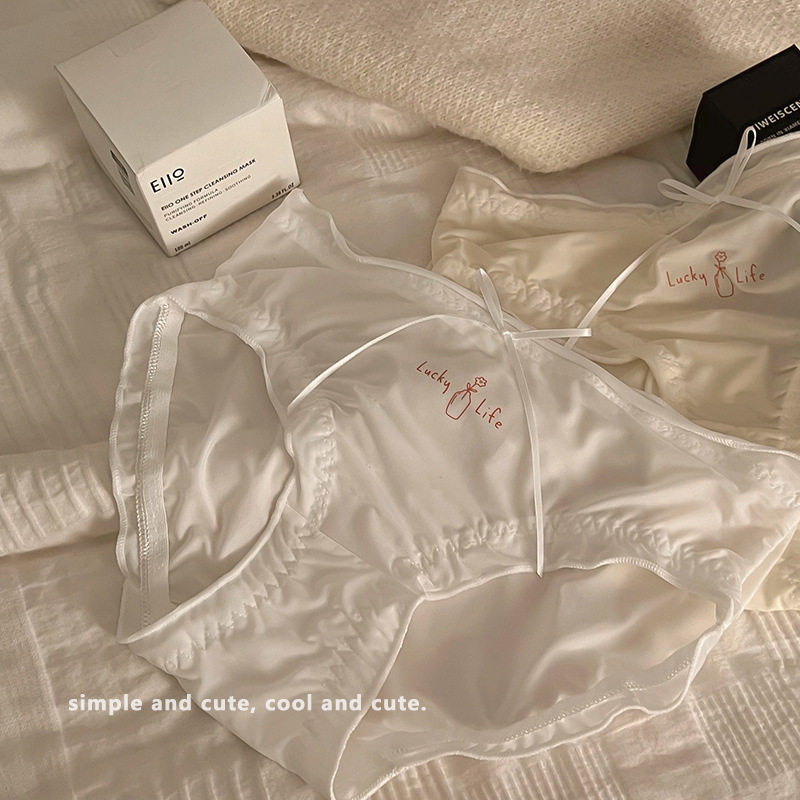 抹茶奶昔~女生夏季冰丝薄款无痕舒适透气内裤女2024新款女士,女士内衣/男士内衣/家居服,男三角内裤,淘宝优惠券,粉丝福利购,淘宝优惠卷