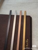 Self-made Plott-style notebook, handcrafted stainless steel back strip loose-leaf binder K-ring A9/A8/A7/A6/A5 thumbnail 4