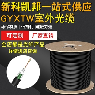 6A1多模62.5 多模千兆光纤50 GYXW 125 新科凯邦室外4芯6芯8芯12芯中心管式 GYXTW轻铠装