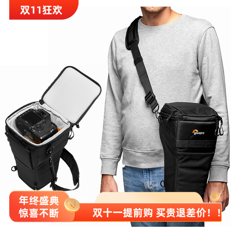 美国乐摄宝ProTactic BP 70/75AW金刚单肩摄影单反相机三角腰包