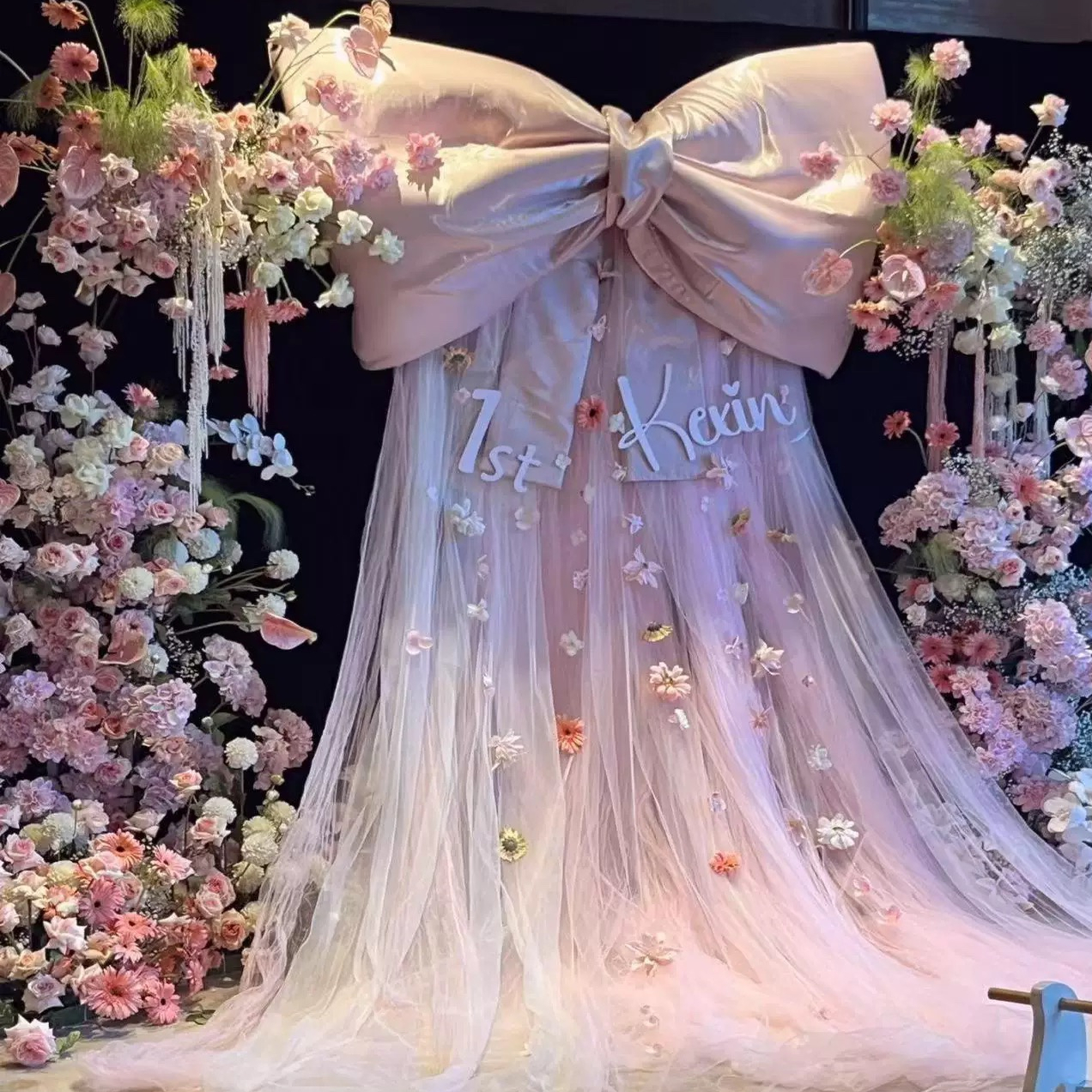 巨型超大蝴蝶结装饰结婚布置生日开业派对装饰摆件拍照道具打卡点