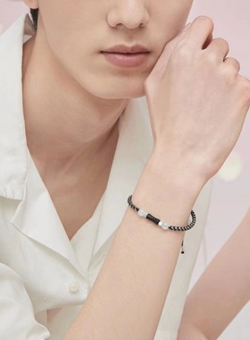 民族风竹节编织手链女线绳小清新时尚百搭简约手绳情侣闺蜜手饰品