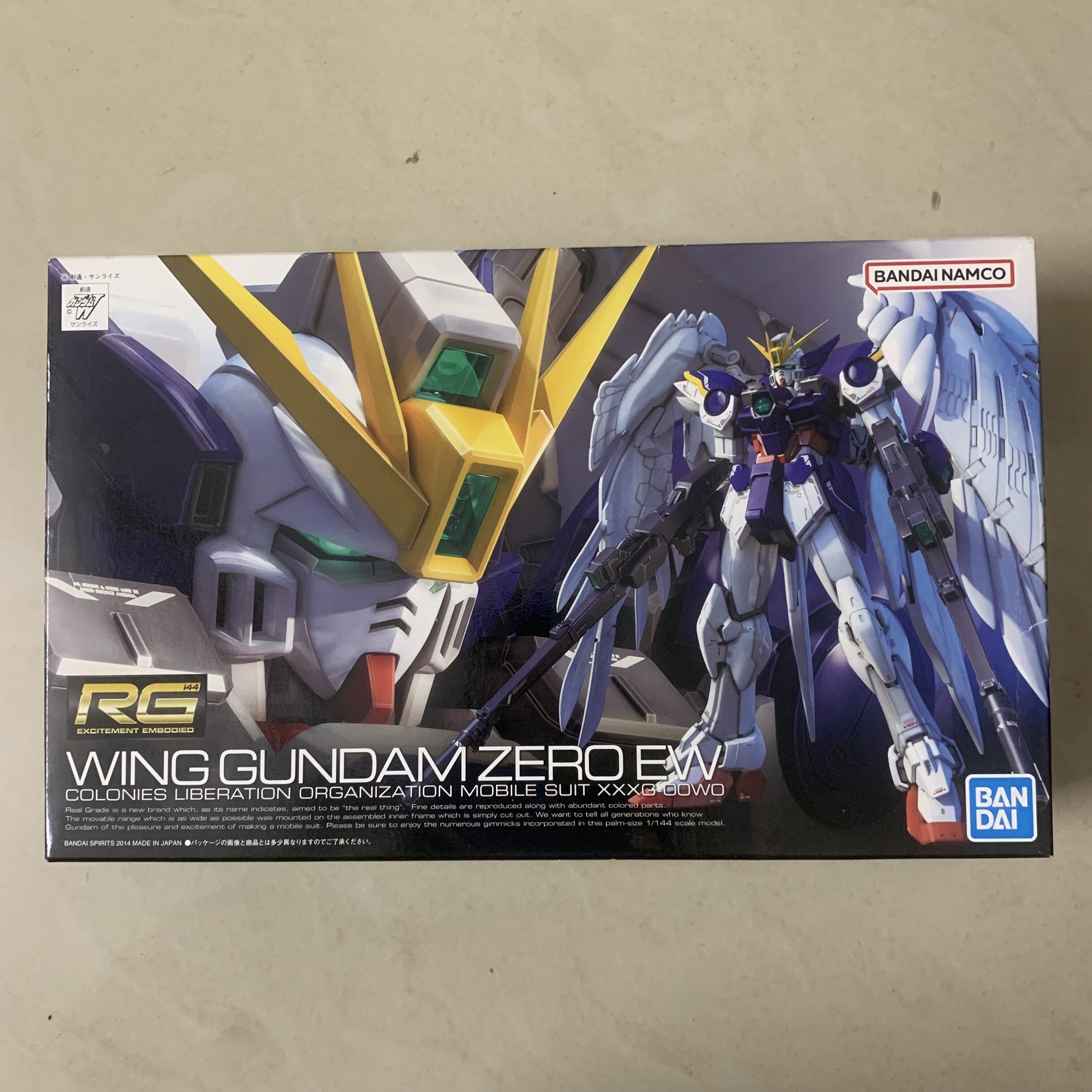 补件万代rg飞翼补件 掉毛天使 零件 1/144 零式高达 EW RG17