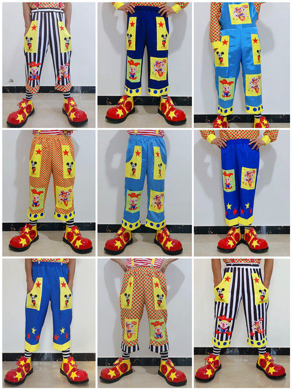 小丑衣服裤子小丑服装百搭小丑裤子