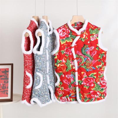 盘扣国风常规圆领花色