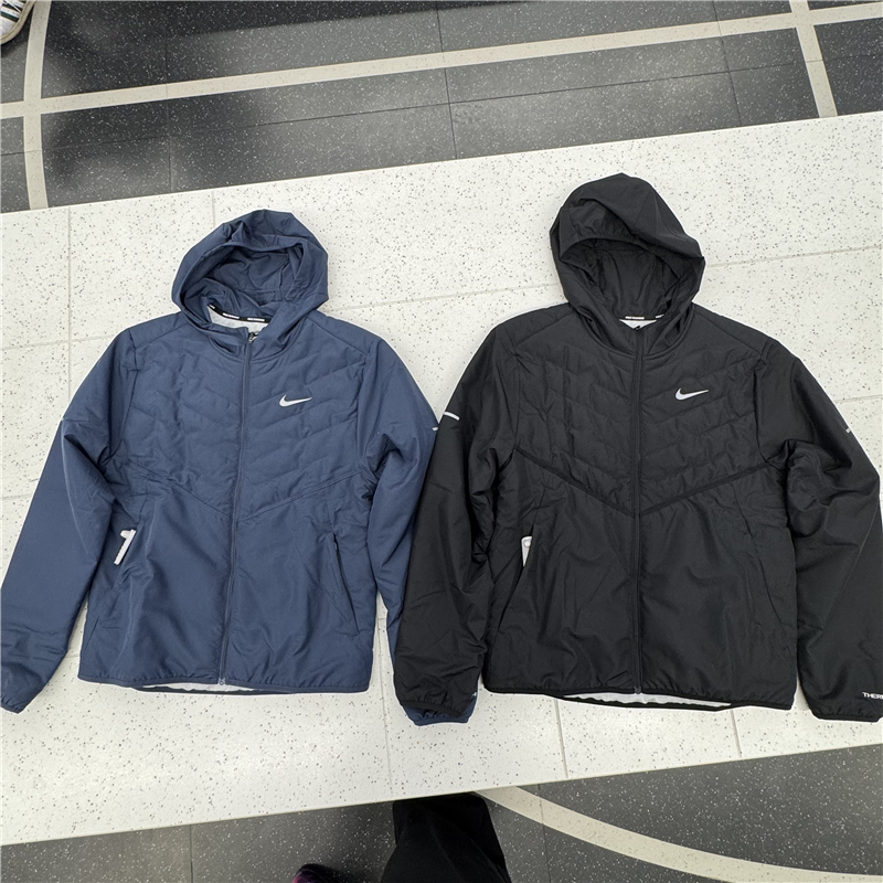 耐克nike拉链男子运动保暖棉服