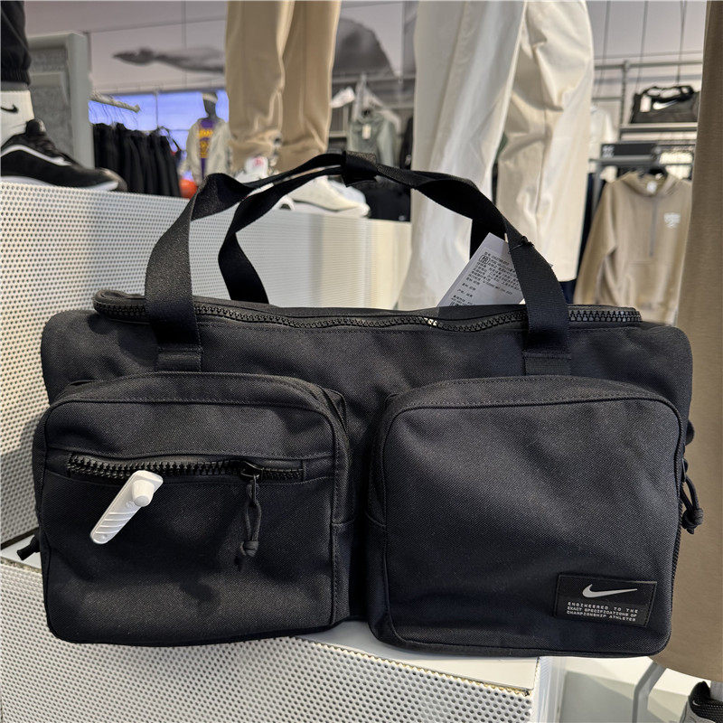 正品Nike耐克男女气垫健身包大容量拎包运动旅行斜挎单肩包CK2795