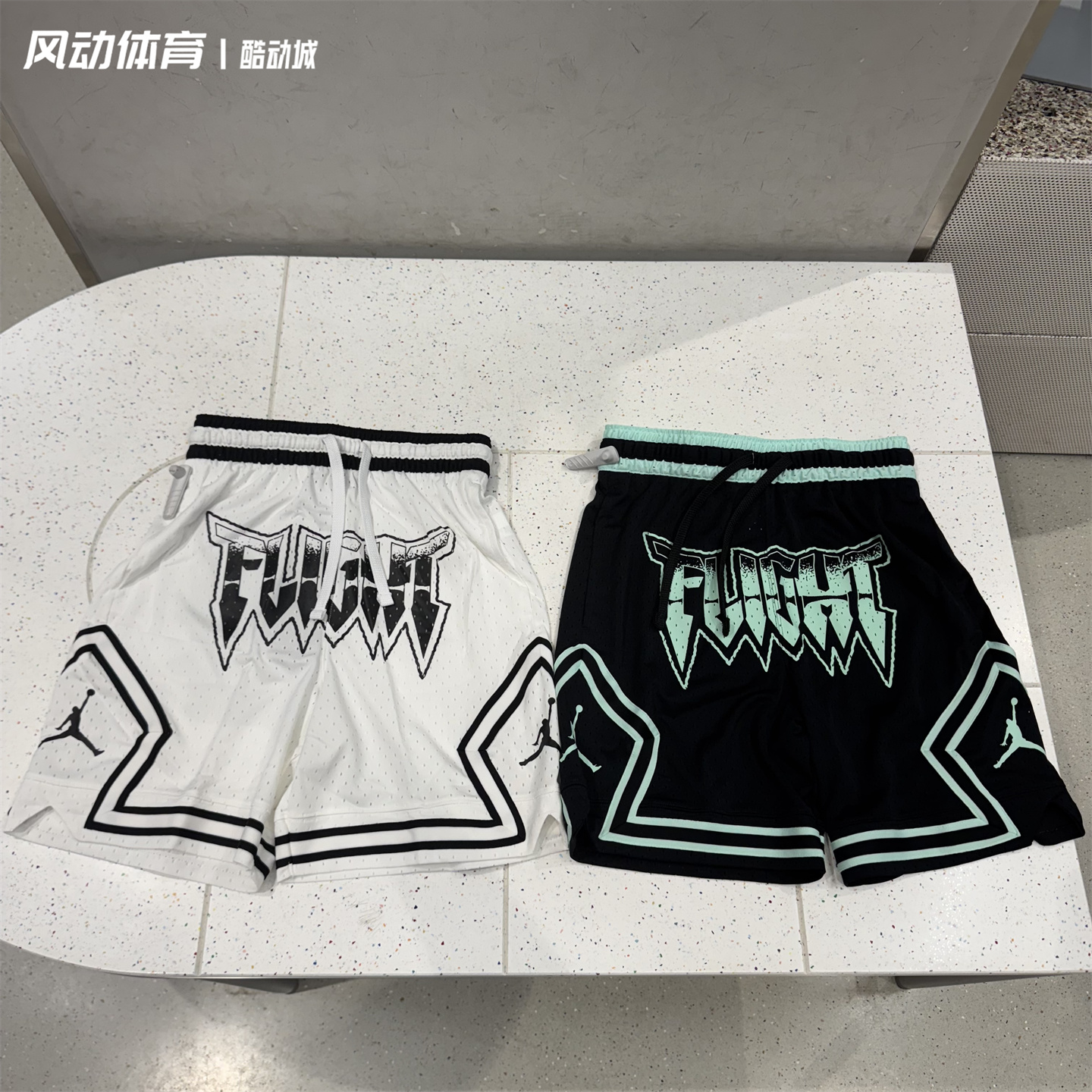 Nike耐克正品JORDAN男子梭织网眼透气篮球休闲训练宽松短裤FN5870