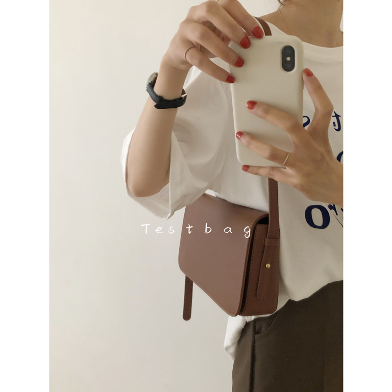 test bag2021新款女包简约包包通勤日常斜挎包韩版复古百搭单肩包在类目 箱包皮具/热销女包/男包, 女士包袋中 - 来自Buy2taobao.com提供专业的淘宝代购服务