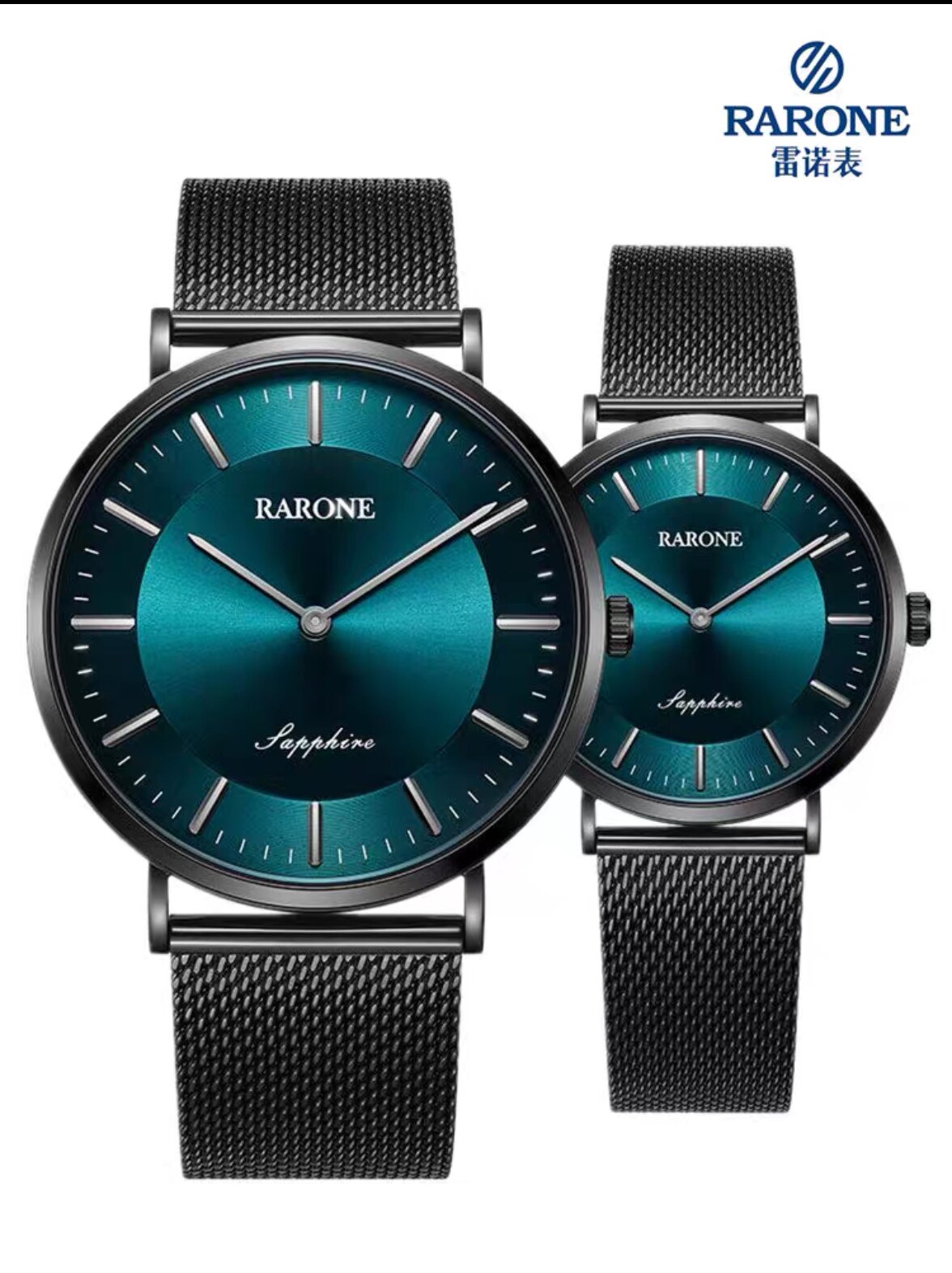 rarone雷诺正品休闲情侣表时尚潮流超薄米兰带男表女表防水832035