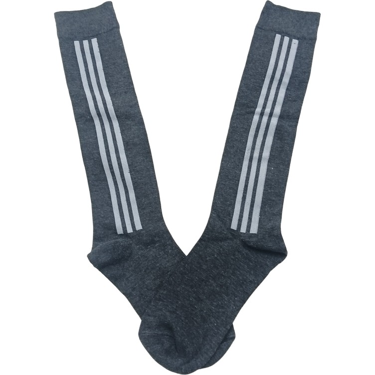 外贸单 经典深灰色竖条三道杠百搭学院风不过膝盖小腿袜女士,女士内衣/男士内衣/家居服,长筒袜,淘宝优惠券,粉丝福利购,淘宝优惠卷