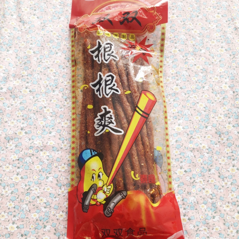 双双调味面制品麻辣素食根根爽老款辣条8090后小卖部零食