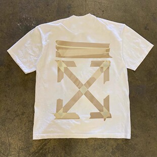t恤男女宽松上衣ins 潮牌纯棉短袖 海外订单尾货 专柜撤回外贸美式