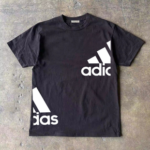 海外订单尾货~专柜撤回外贸美式潮牌oversize短袖T恤男女同款上衣