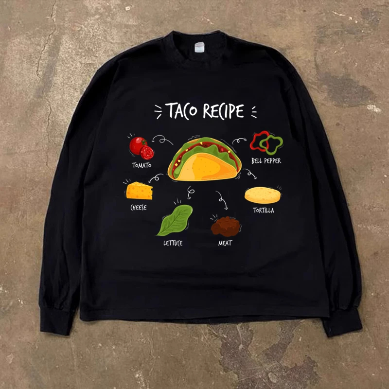 海外订单尾货~撤回外贸早春oversize纯棉长袖T恤男女宽松休闲上衣