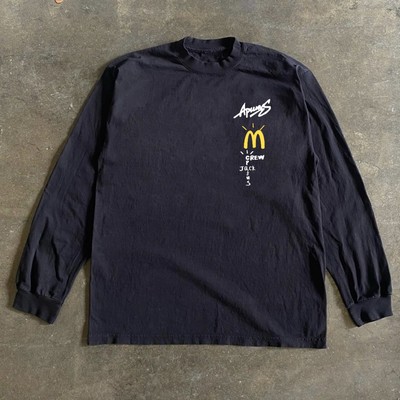 海外订单尾货~撤回外贸美式高街重磅纯棉长袖t恤男女同款百搭上衣