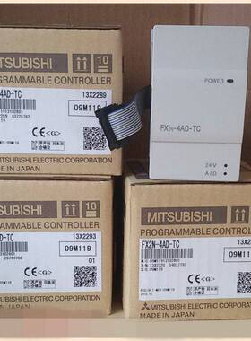 全新正品三菱FX2N-2AD/2DA/4DA/4AD-TC/PT-1PG-E FX0N-3A质保一年