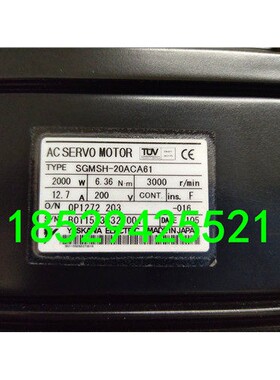 安川伺服电机SGMSH-20ACA61/25PCA-SB12/20A2A-YR11保一年,请询价