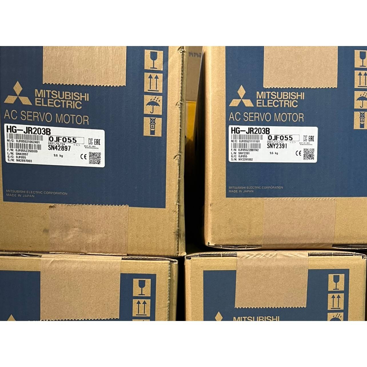 三菱伺服电机HC-SFS201 201B 81 81B 121 121B 301 301B