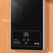 阿尔卑斯即热式 恒温变频洗澡电家用小型快速过水热 热水器AlpeSPA