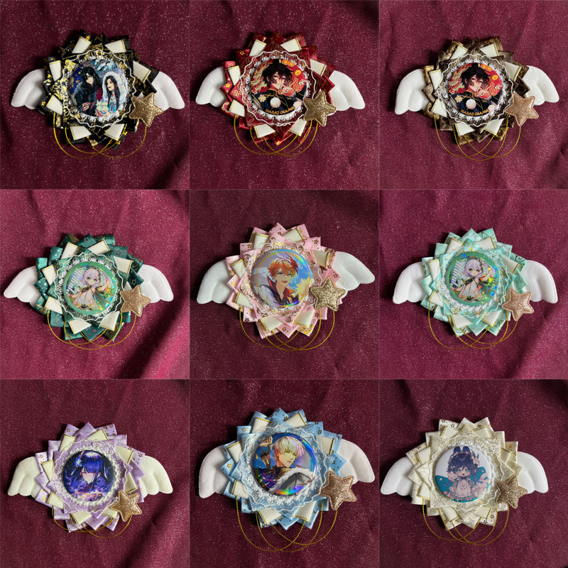 天使翅膀吧唧托谷美痛包配饰