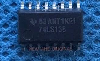 SN74LS138NSR  封装SOP16-5.2MM  丝印74LS138 信号开关/编解码器