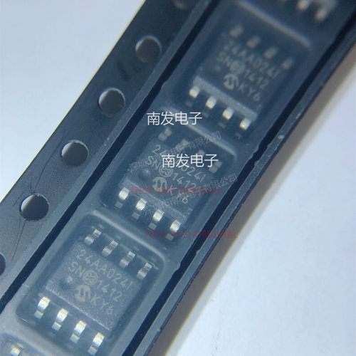 24AA024T-I/SN 24AA024I/SN 非易失性存储器芯片 SOP-8  量大价优