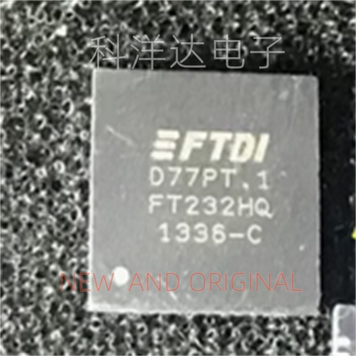 FT232HQ    FT232HQ-REEL    QFN-48   USB2.0异步接收芯片  全新