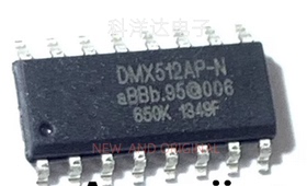 DMX512AP-N  SOP-16 解码芯片LED驱动输出控制芯片 量大价优 全新