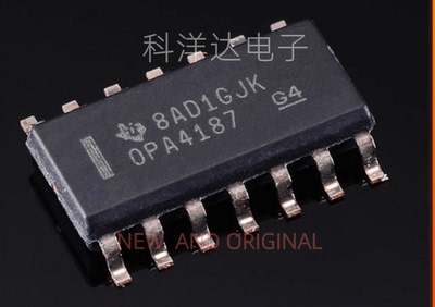 OPA4187IDR  丝印OPA4187 SOP14 运算放大器  BOM配单一站式采购