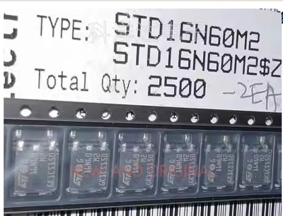 STD16N60M2  16N60M2   TO-252  场效应管芯片 BOM配单一站式采购