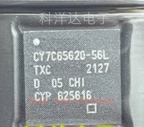 CY7C65620-56LTXC QFN-56 CYPRESS控制器 全新 BOM配单一站式采购