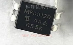 IRFD9120 IRFD9120PBF 直插DIP-4  1.3A 100V MOS场效电晶体 全新