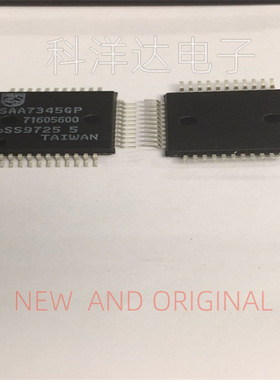 SAA7345GP    CD数字信号处理芯片  QFP-44   BOM配单一站式采购