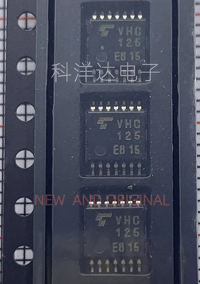 74VHC125MTCX贴片TSSOP14 丝印VHC125 缓冲器驱动器芯片 量大价优