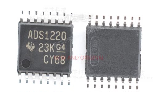 ADS1220IPWR 贴片TSSOP-16 24位模数转换器芯片  量大价优 全新