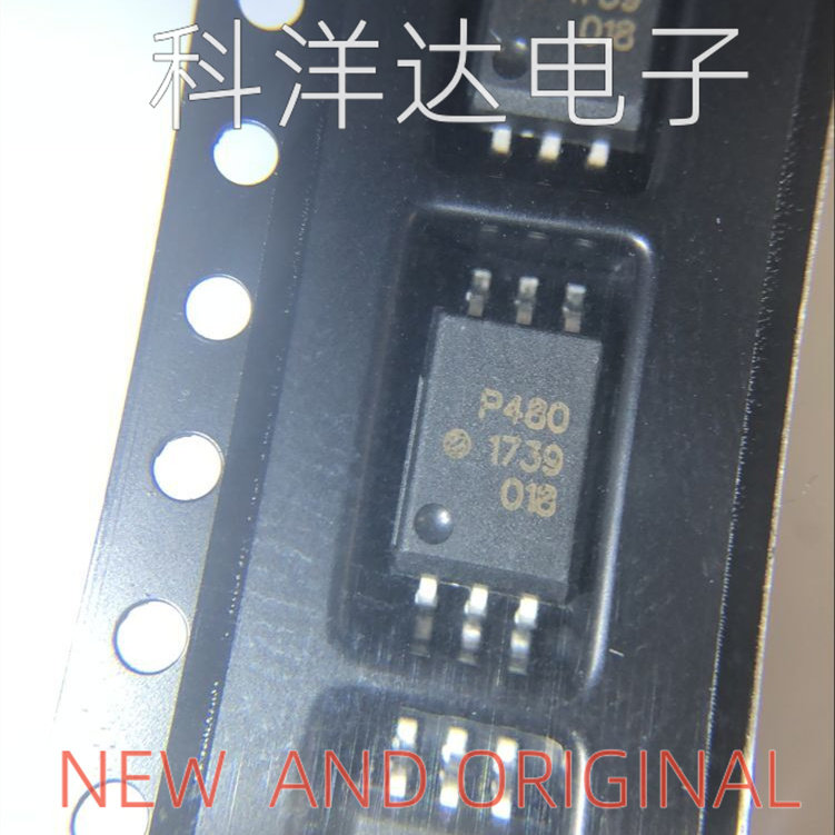 acpl-p480-500e丝印p480v soic6 高cmr 门驱动接口光电耦合器芯片