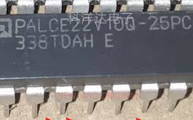 PALCE22V10Q-25PC/4 逻辑编程芯片 直插DIP24  BOM配单一站式采购