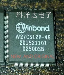 W27C512P-45Z  W27C512P-45  PLCC32  储存器芯片 配单一站式采购