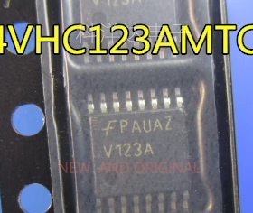 74VHC123AMTCX  丝印V123A TSSOP16 单稳态多谐振荡器 量大价优