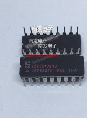 82S137/BVA 存储器 1K X 4 OTPROM 进口双列18直插脚 CDIP18陶瓷
