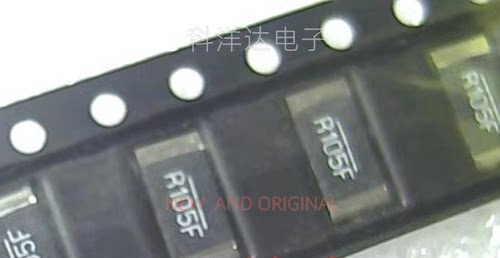 WSL2512R1050FEA 丝印R105F 贴片合金电阻2512 0.105R 1% 1W 全新