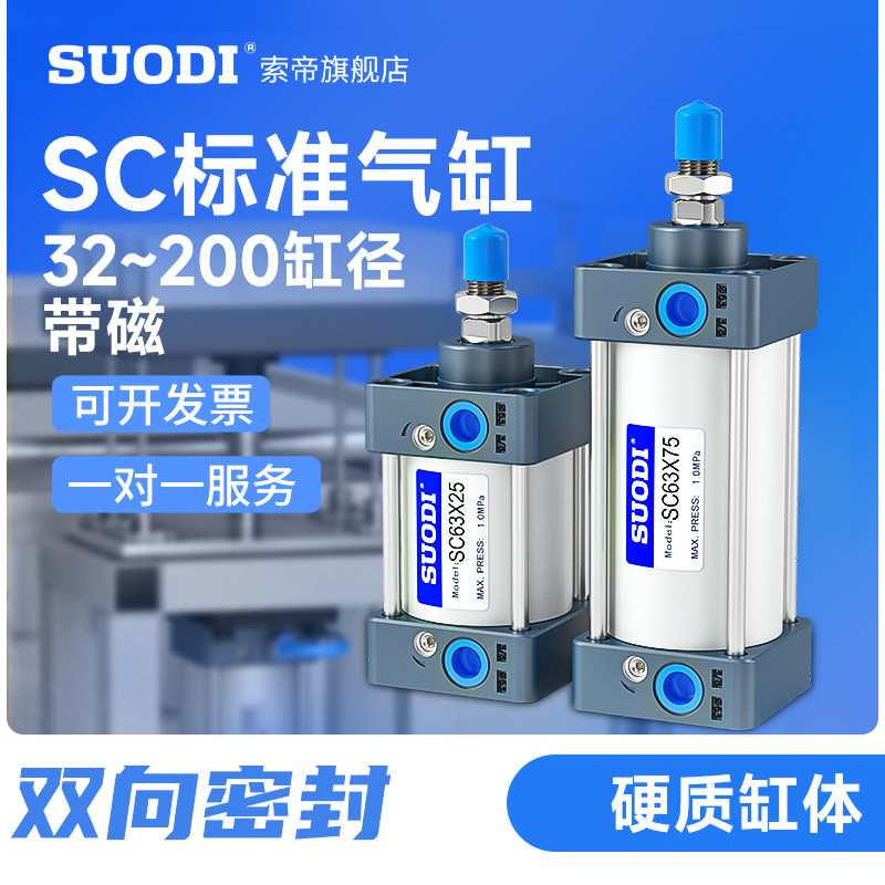 SC3240506380带磁气动气缸图片