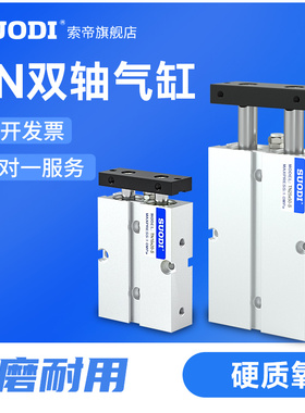 索帝双轴双杆气缸TN10/20/16X10X15X20X30X40X50X60X80X70X100-S