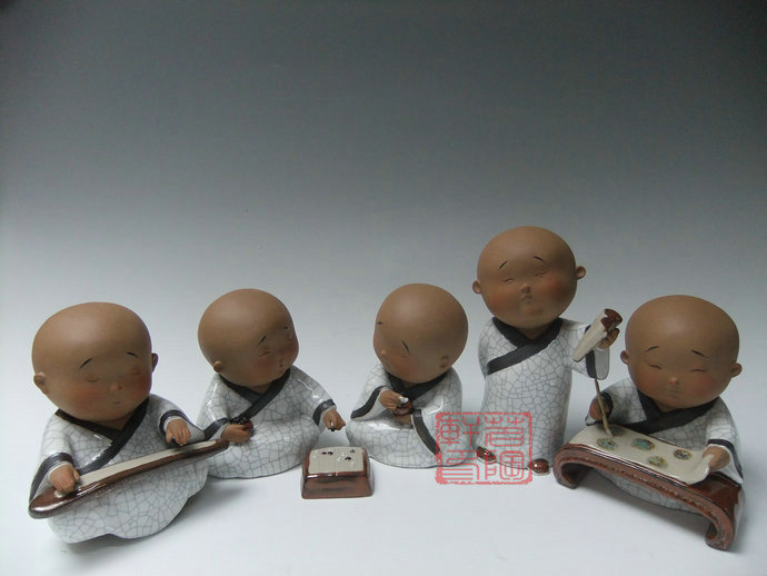 陶瓷石湾公仔工艺品