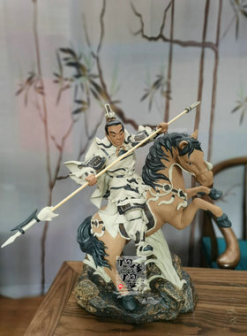 陶瓷工艺品  石湾公仔  三英战吕布 吕布 三国